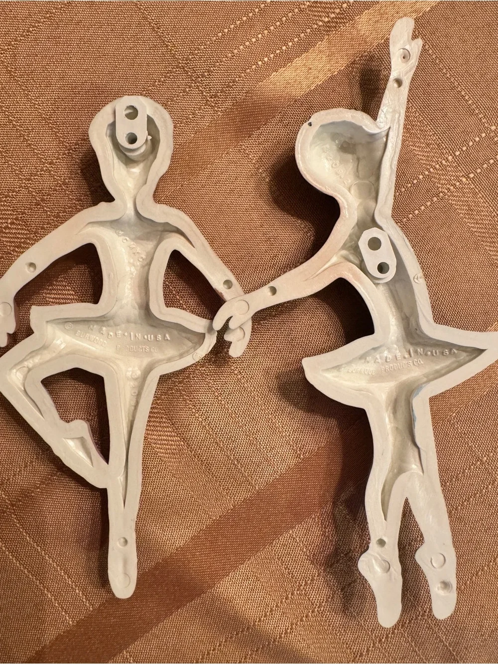 Vintage 1980’s Ballet Wall Decor Set — Pink and White Ballet Shoes & Dancers